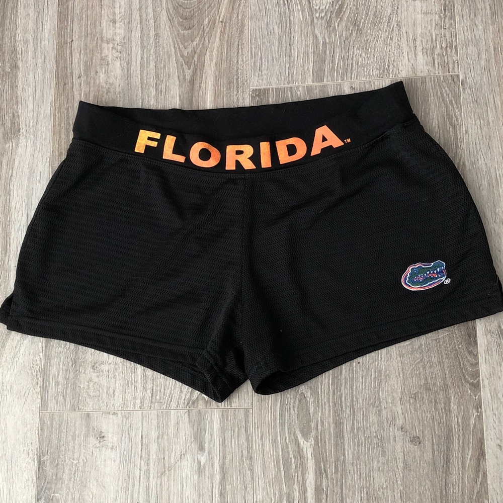 Florida Gators women's athletic Black Mesh shorts | L